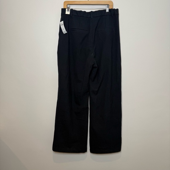 Abercrombie & Fitch Navy Wide Leg Pants Soft Feel NWT - Picture 9 of 13